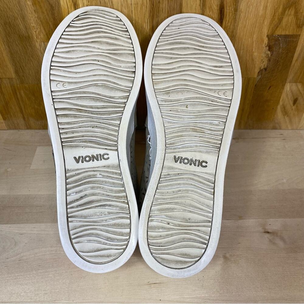 Vionic Splendid Midi Perforated Leather Slip On S… - image 8